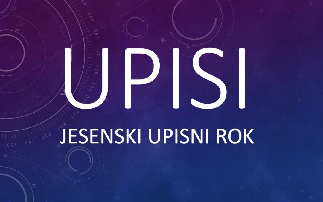 Upisi u Hotelijersko-turistišku školu u Zagrebu