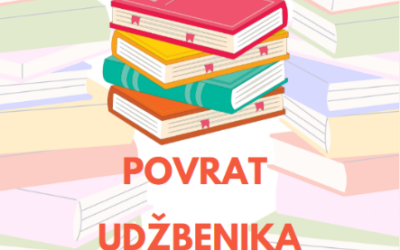 Raspored povrata udžbenika za učenike prvih, drugih i trećih razreda